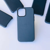 MIDNIGHT BLUE LEATHER CASE